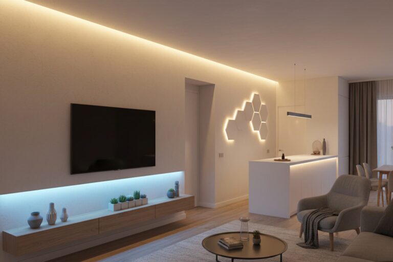 Смарт led осветление: Умни лед ленти и панели и тяхното въздействие върху интериора